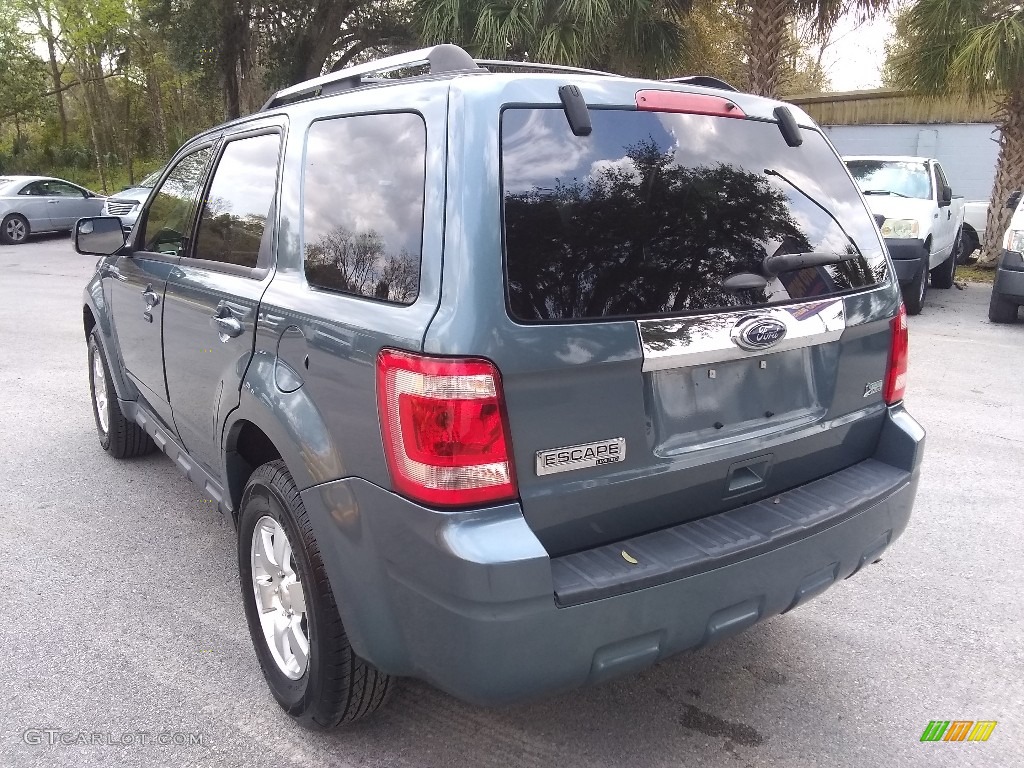 2012 Escape Limited V6 - Steel Blue Metallic / Camel photo #5
