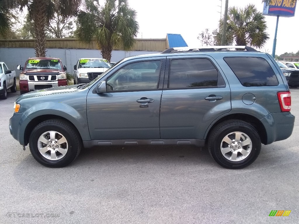 2012 Escape Limited V6 - Steel Blue Metallic / Camel photo #6