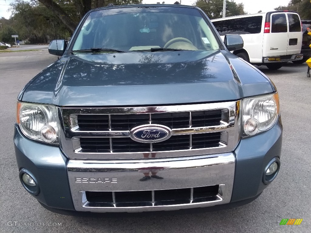 2012 Escape Limited V6 - Steel Blue Metallic / Camel photo #8