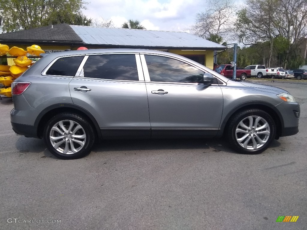 Liquid Silver Meatllic 2012 Mazda CX-9 Grand Touring Exterior Photo #138791043