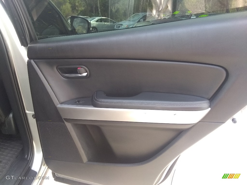 2012 Mazda CX-9 Grand Touring Black Door Panel Photo #138791193