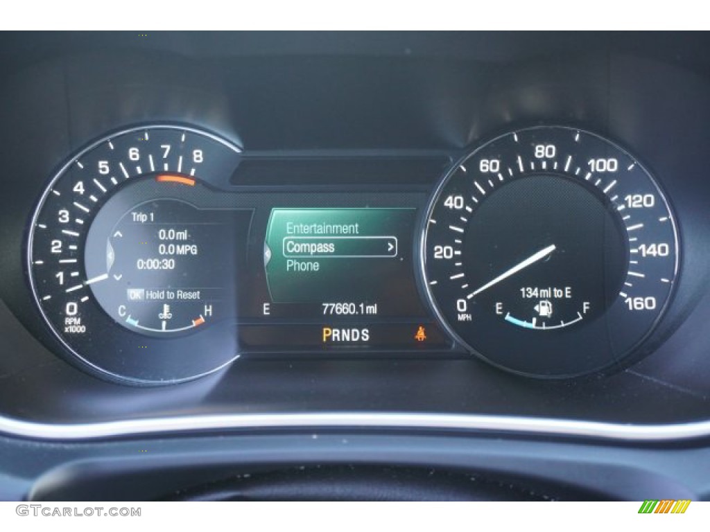 2016 Lincoln MKX Premier AWD Gauges Photo #138791226