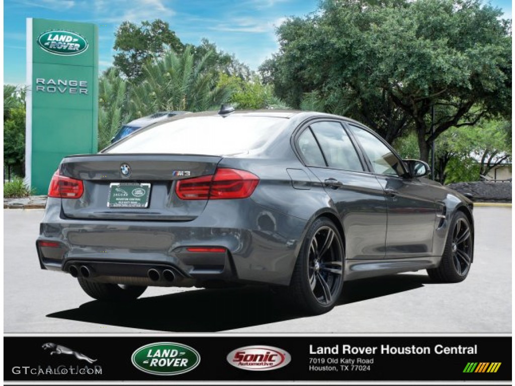 2016 M3 Sedan - Mineral Grey Metallic / Black photo #3