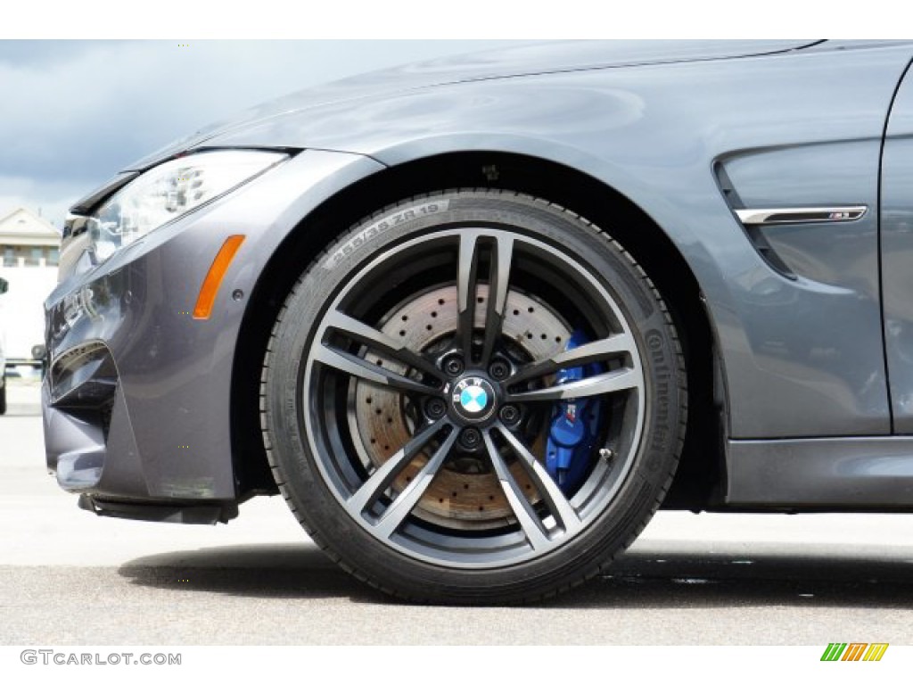 2016 M3 Sedan - Mineral Grey Metallic / Black photo #5