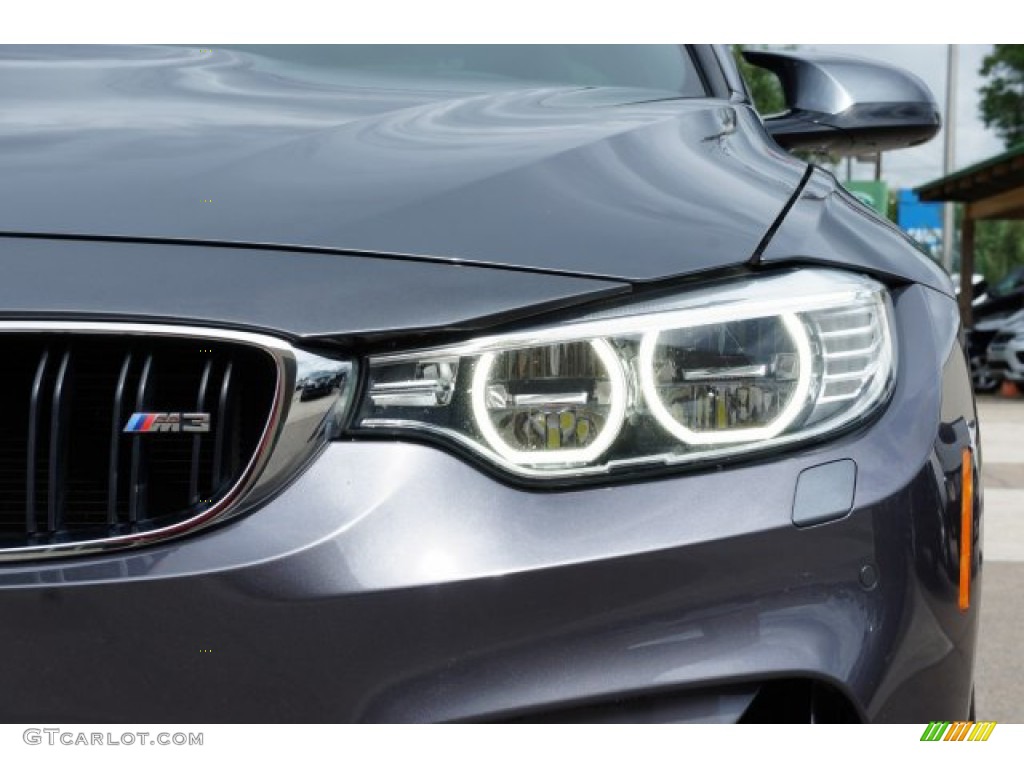 2016 M3 Sedan - Mineral Grey Metallic / Black photo #6