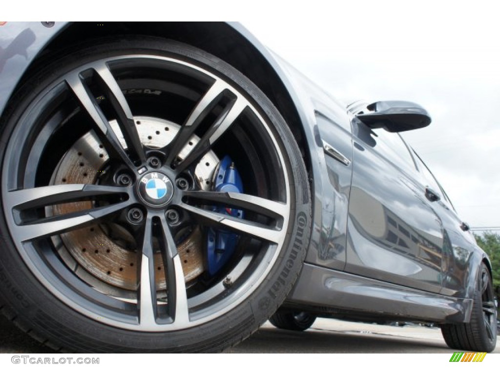 2016 M3 Sedan - Mineral Grey Metallic / Black photo #7