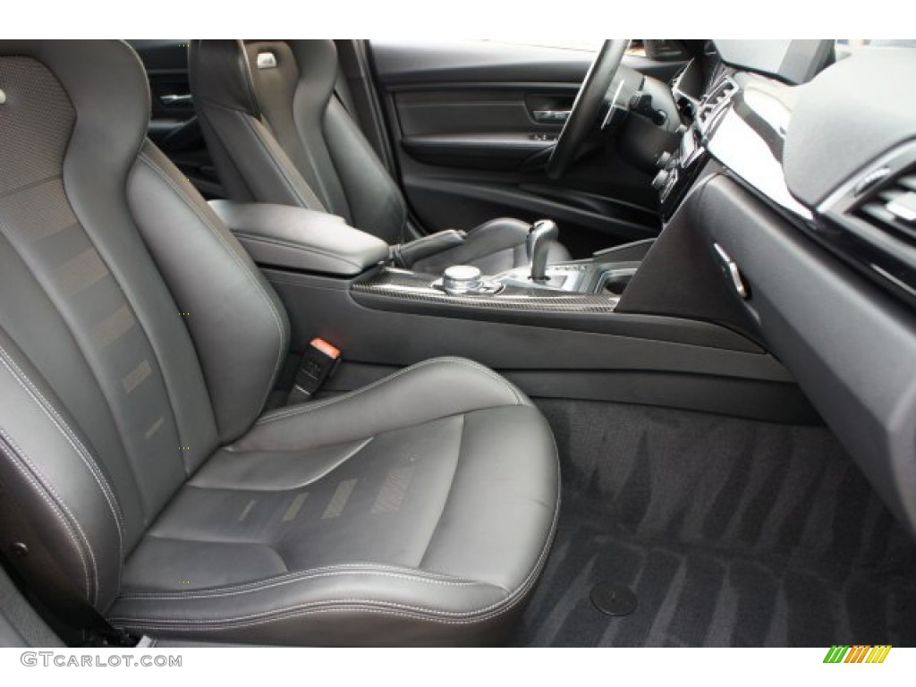 2016 M3 Sedan - Mineral Grey Metallic / Black photo #12
