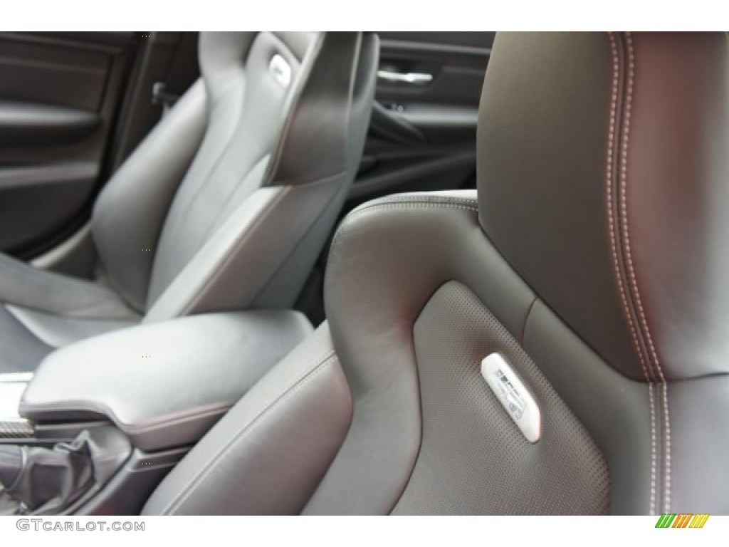 2016 M3 Sedan - Mineral Grey Metallic / Black photo #13