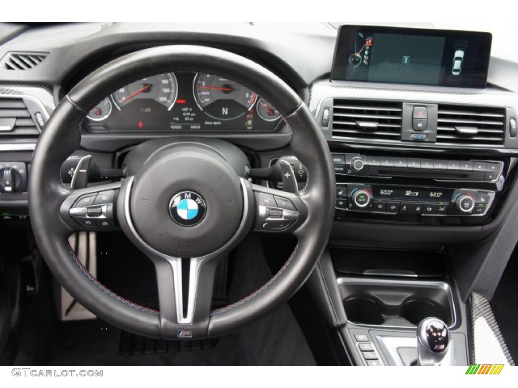 2016 M3 Sedan - Mineral Grey Metallic / Black photo #27