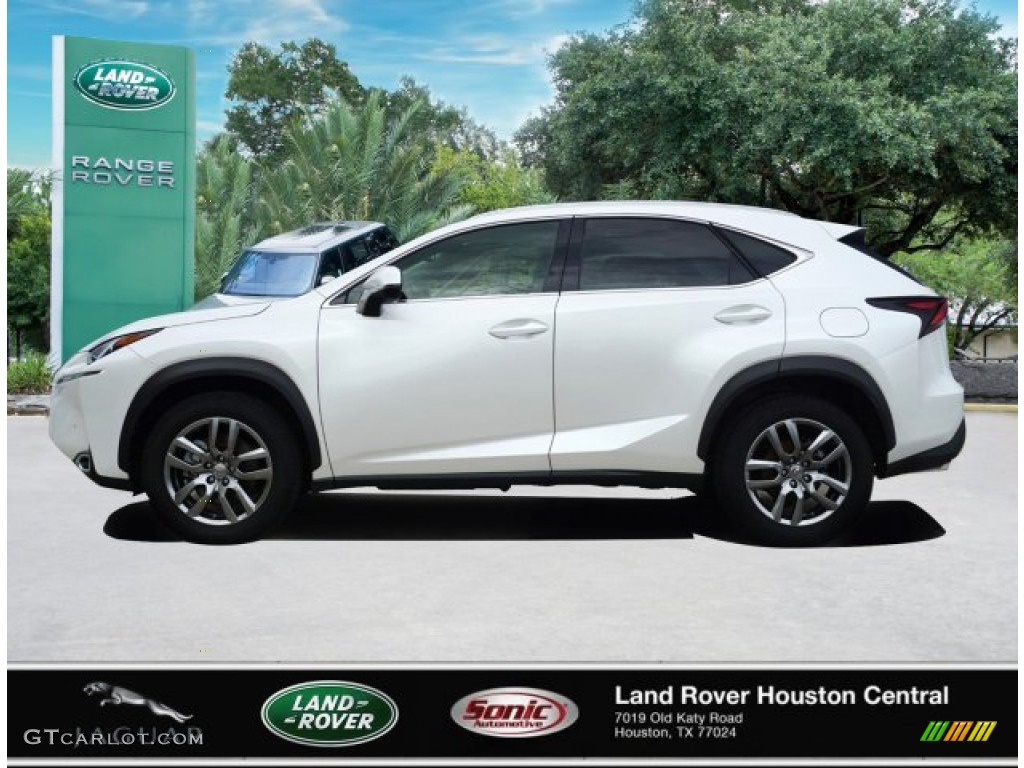 2016 NX 200t - Eminent White Pearl / Black photo #3