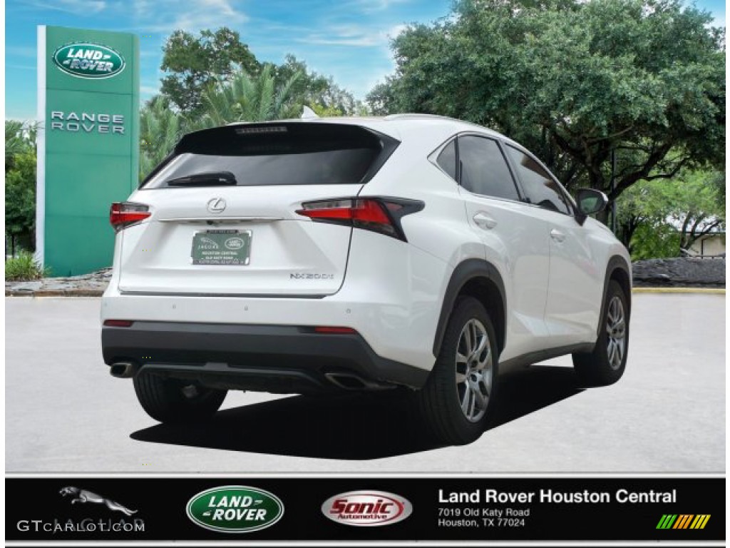 2016 NX 200t - Eminent White Pearl / Black photo #4