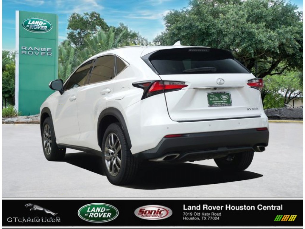 2016 NX 200t - Eminent White Pearl / Black photo #5