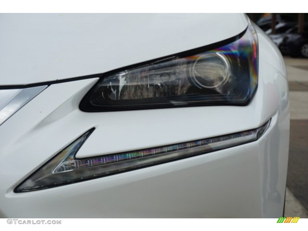 2016 NX 200t - Eminent White Pearl / Black photo #7