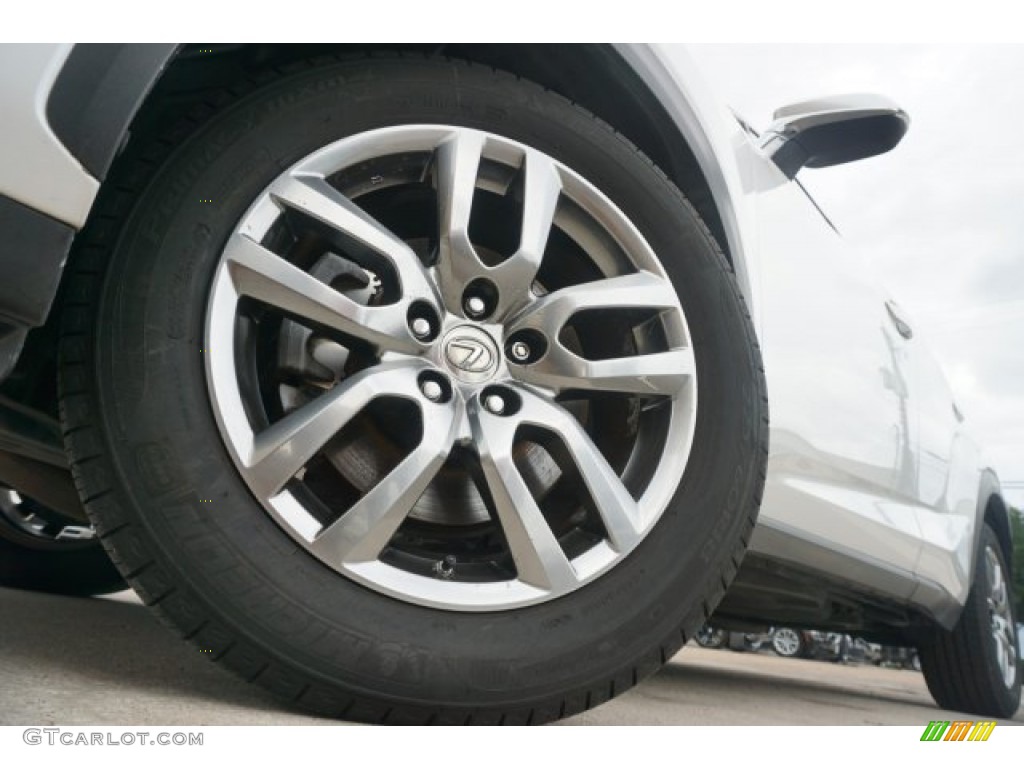 2016 NX 200t - Eminent White Pearl / Black photo #8