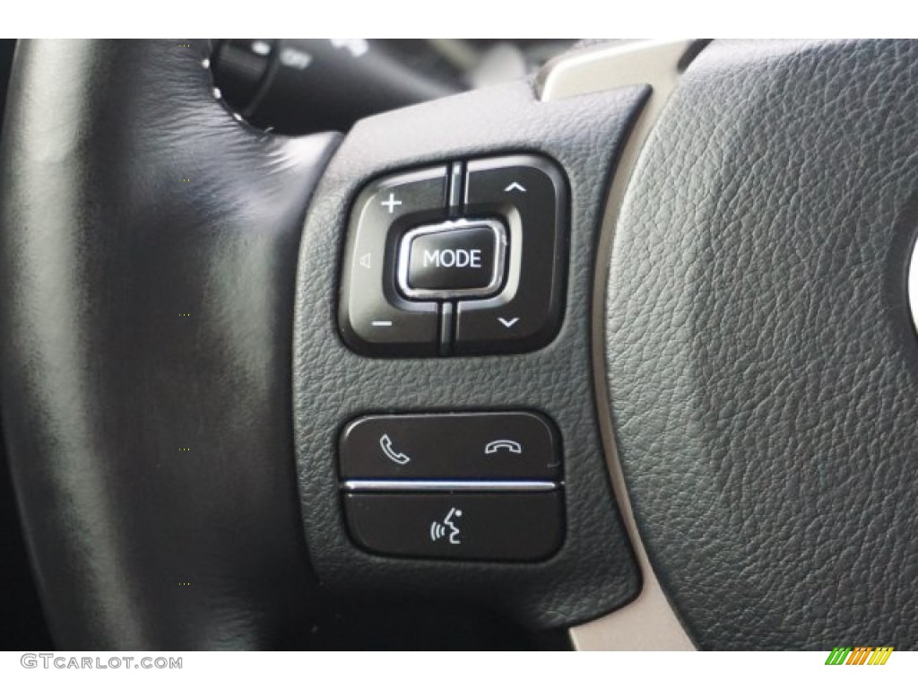 2016 Lexus NX 200t Black Steering Wheel Photo #138791775