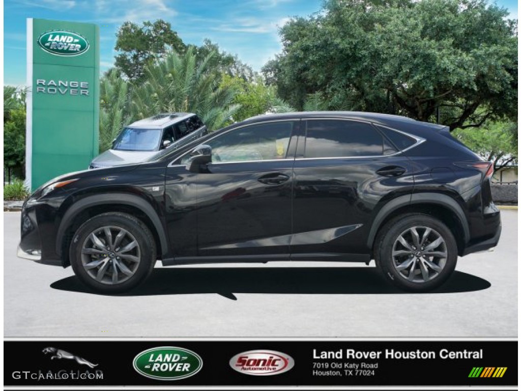 2015 NX 200t F Sport - Obsidian Black / Rioja Red photo #3