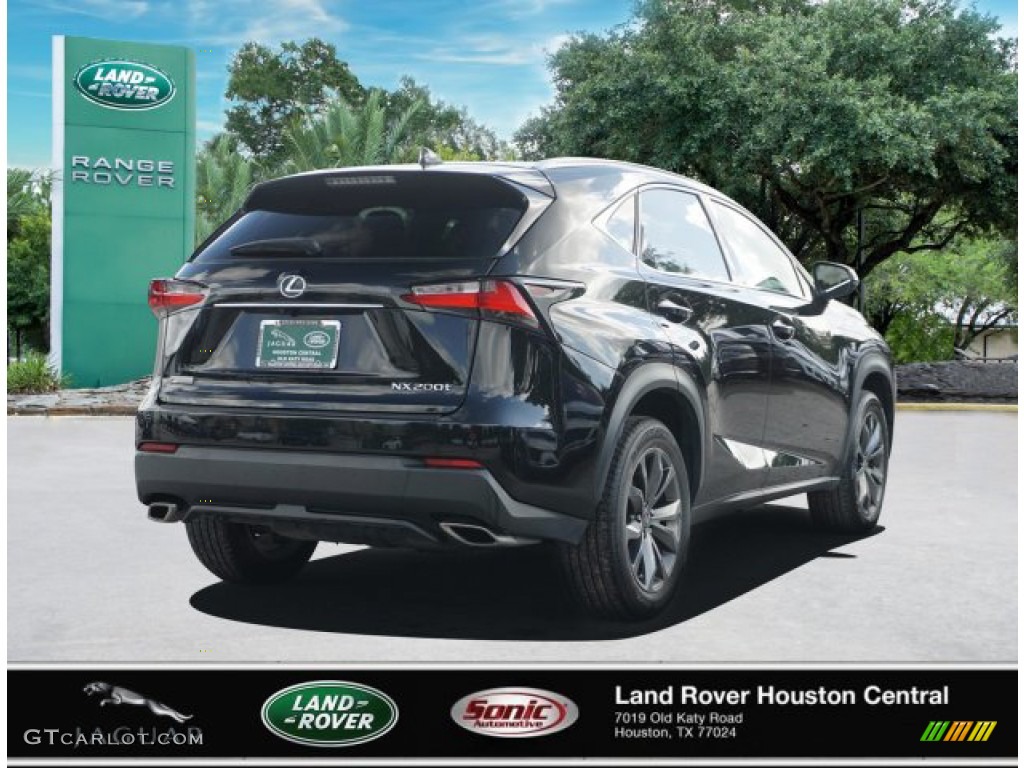 2015 NX 200t F Sport - Obsidian Black / Rioja Red photo #4