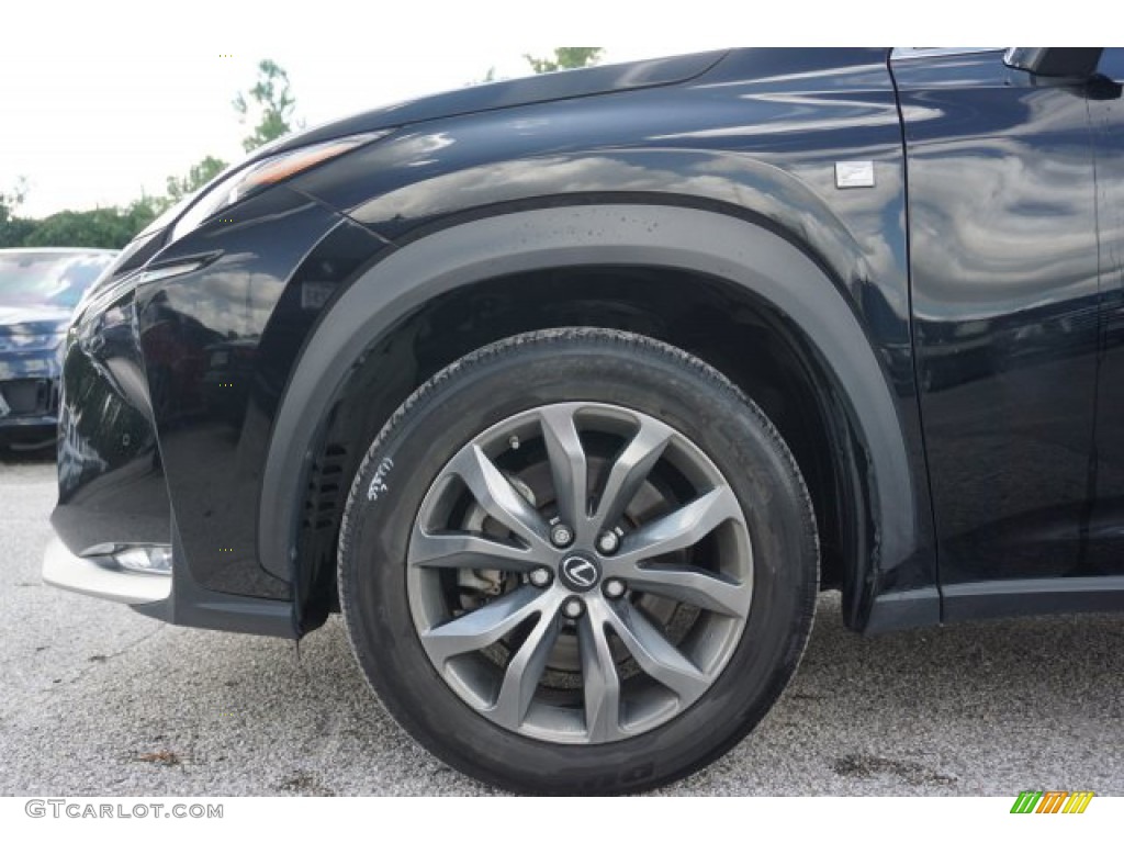 2015 NX 200t F Sport - Obsidian Black / Rioja Red photo #6