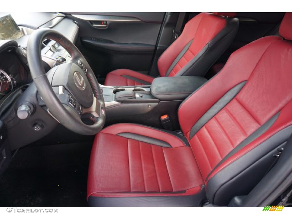 Rioja Red Interior 2015 Lexus NX 200t F Sport Photo #138792177