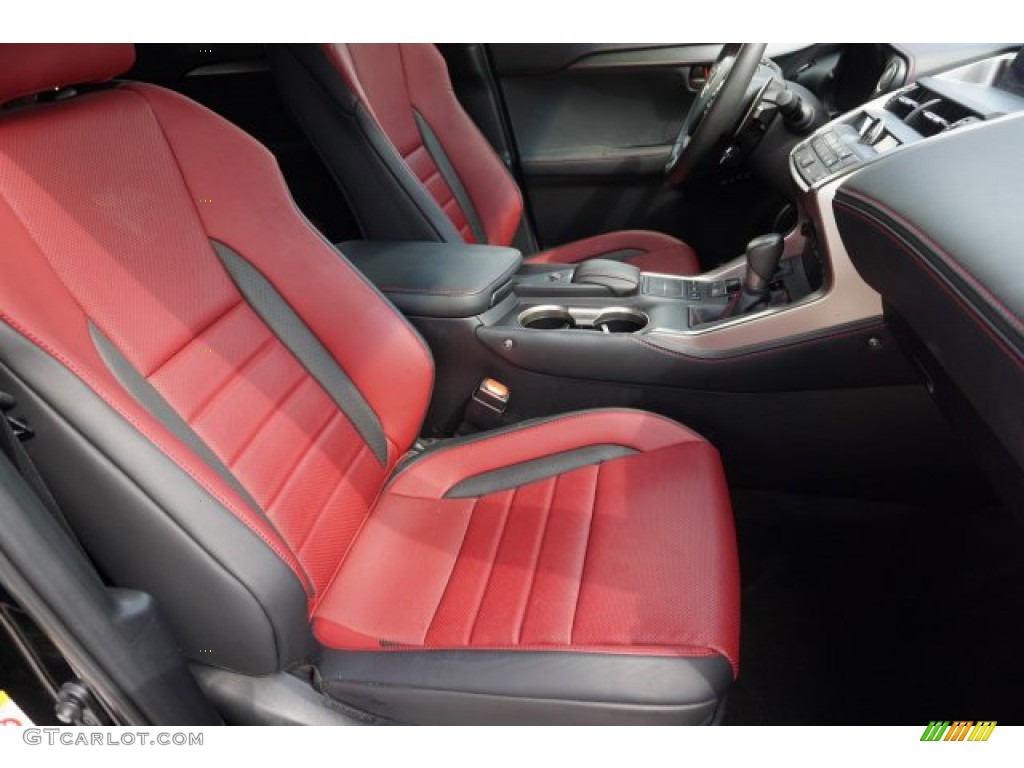 Rioja Red Interior 2015 Lexus NX 200t F Sport Photo #138792183