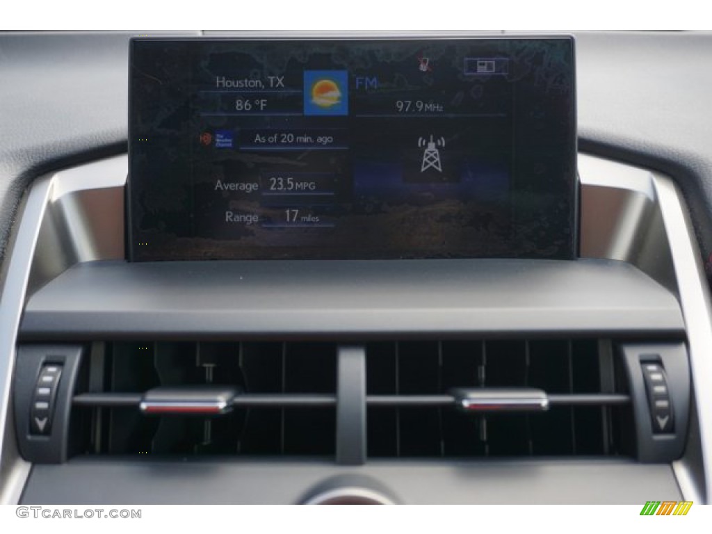 2015 NX 200t F Sport - Obsidian Black / Rioja Red photo #16