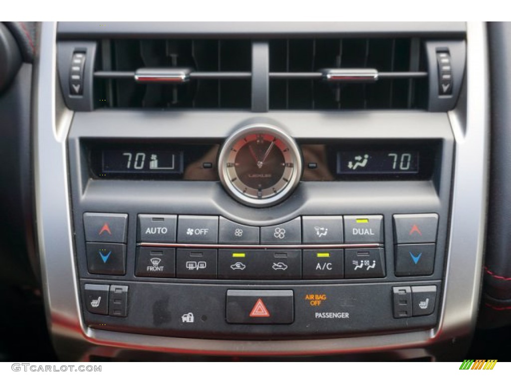2015 Lexus NX 200t F Sport Controls Photo #138792207