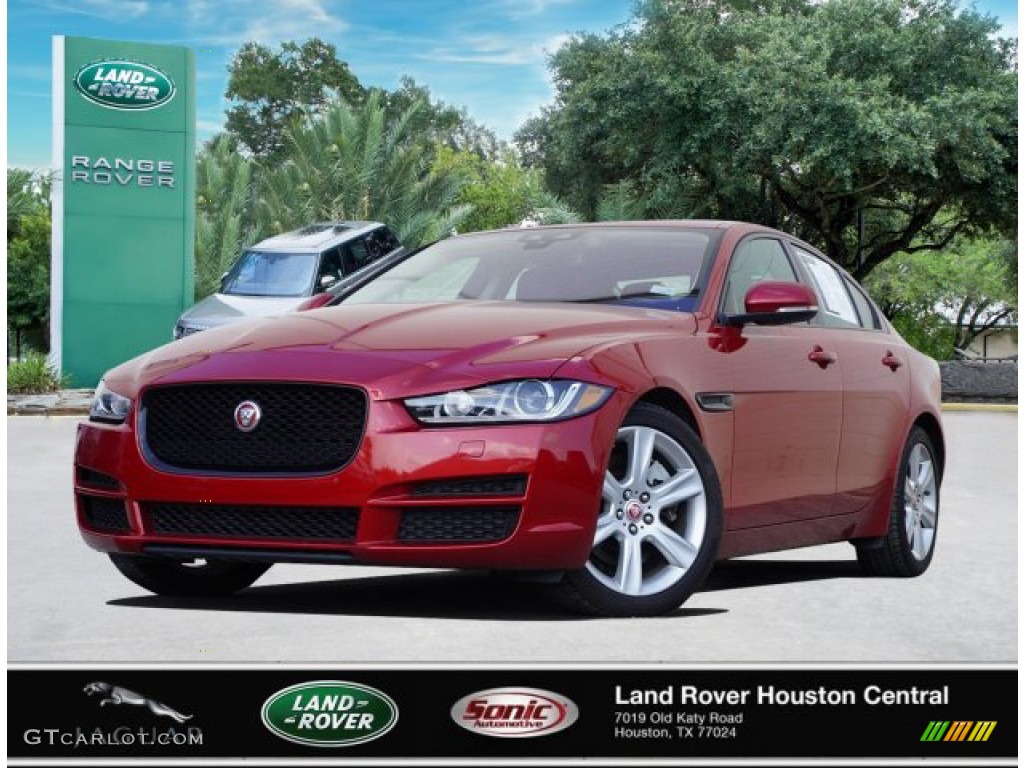 Firenze Red Metallic Jaguar XE