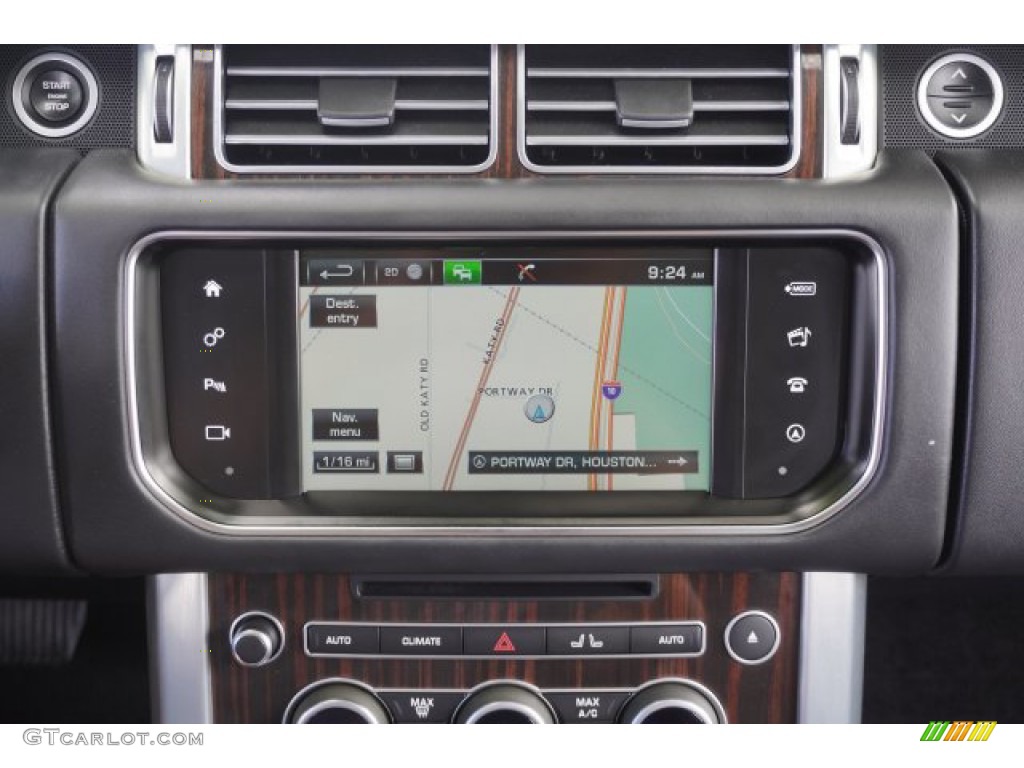 2016 Land Rover Range Rover HSE Navigation Photos