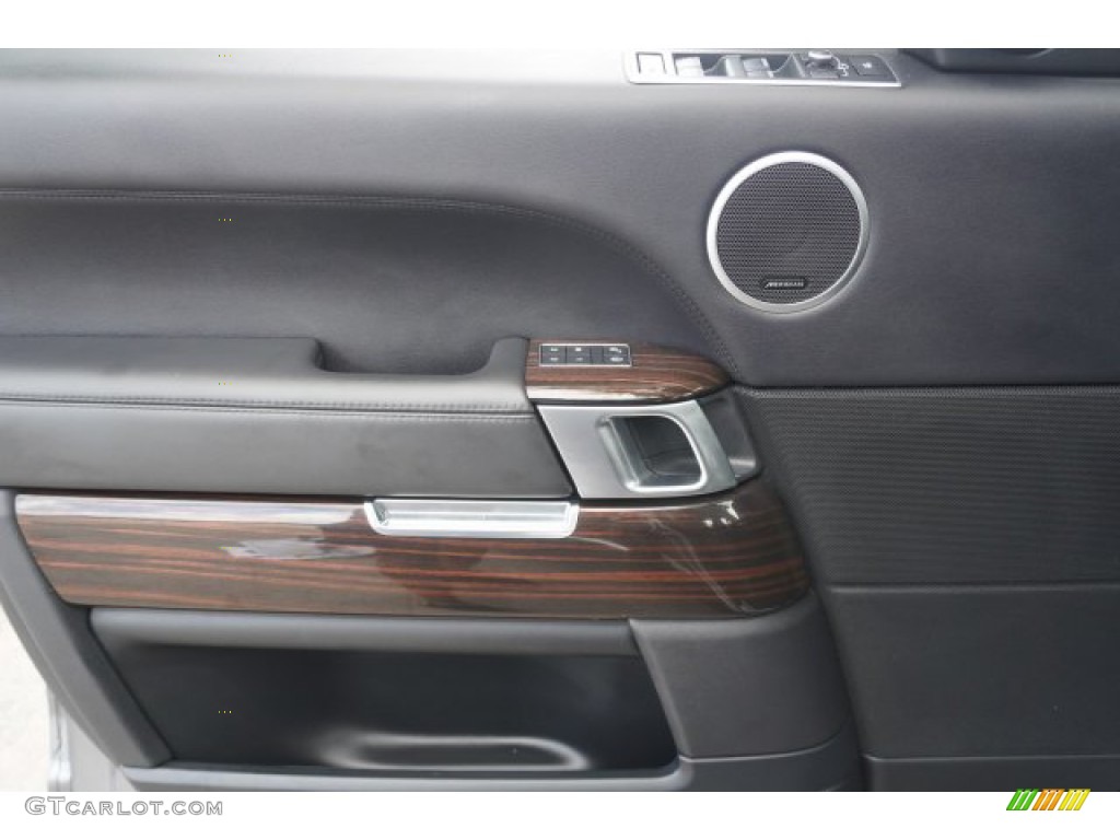 2016 Land Rover Range Rover HSE Ebony Door Panel Photo #138793011