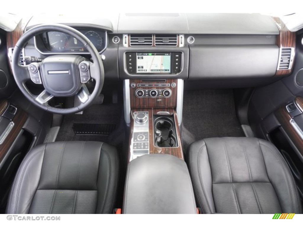Ebony Interior 2016 Land Rover Range Rover HSE Photo #138793035