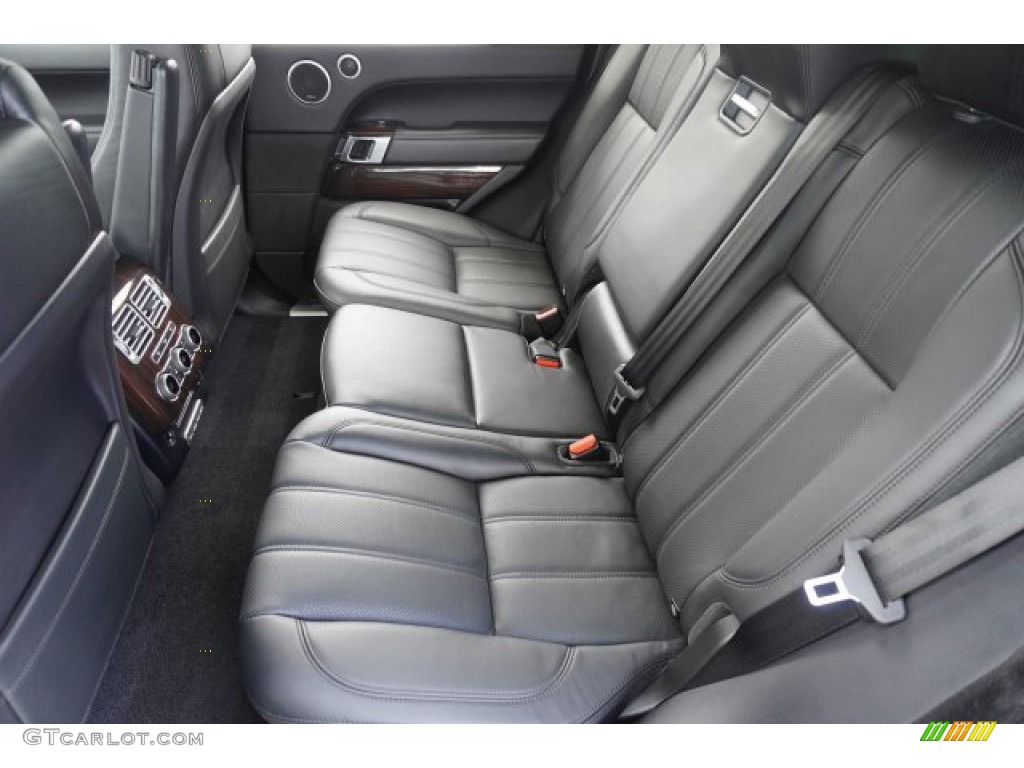 2016 Land Rover Range Rover HSE Rear Seat Photos