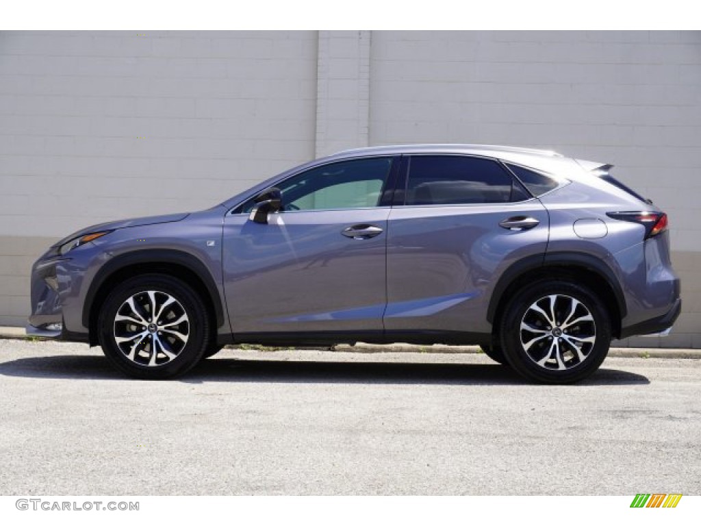 Nebula Gray Pearl 2015 Lexus NX 200t AWD Exterior Photo #138793077