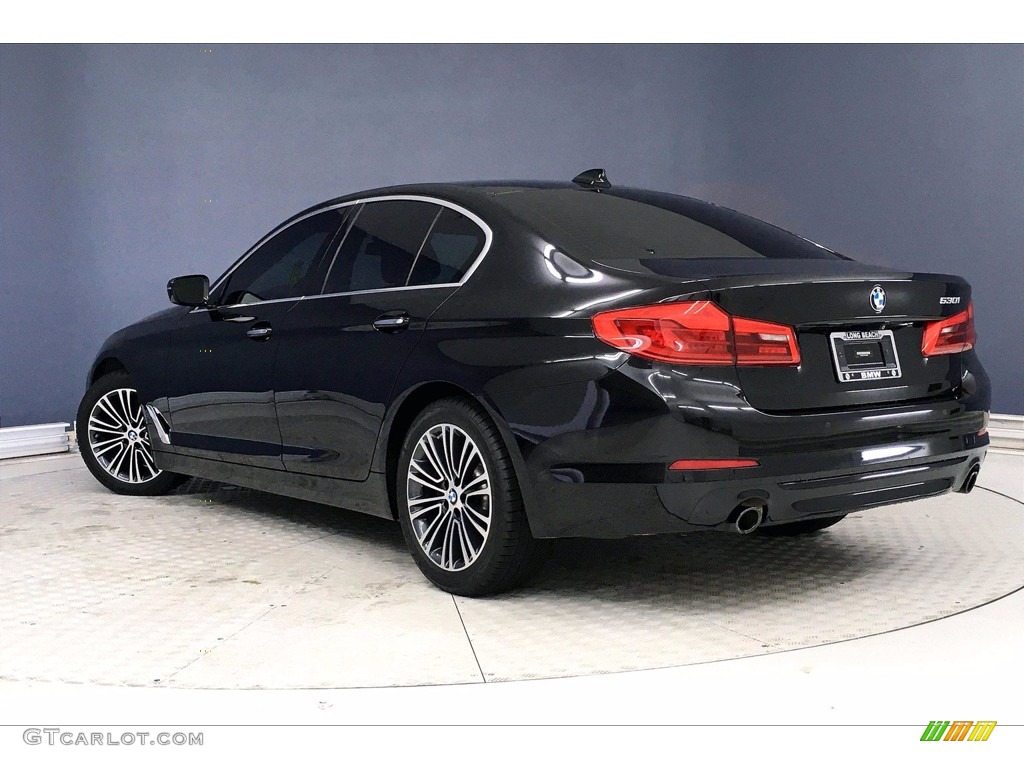2017 5 Series 530i Sedan - Jet Black / Black photo #10