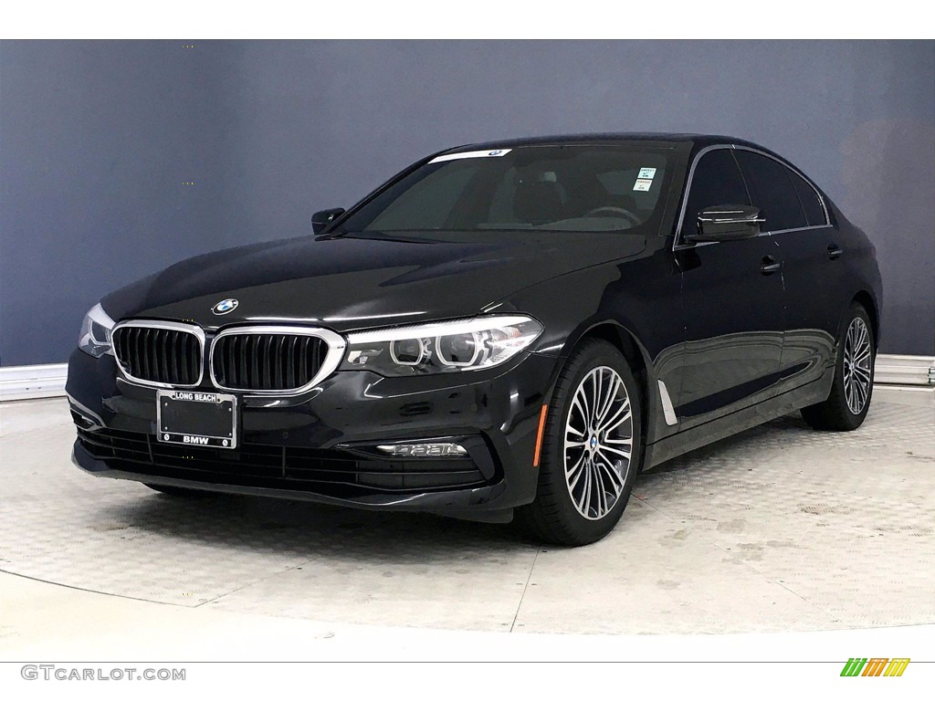 2017 5 Series 530i Sedan - Jet Black / Black photo #12