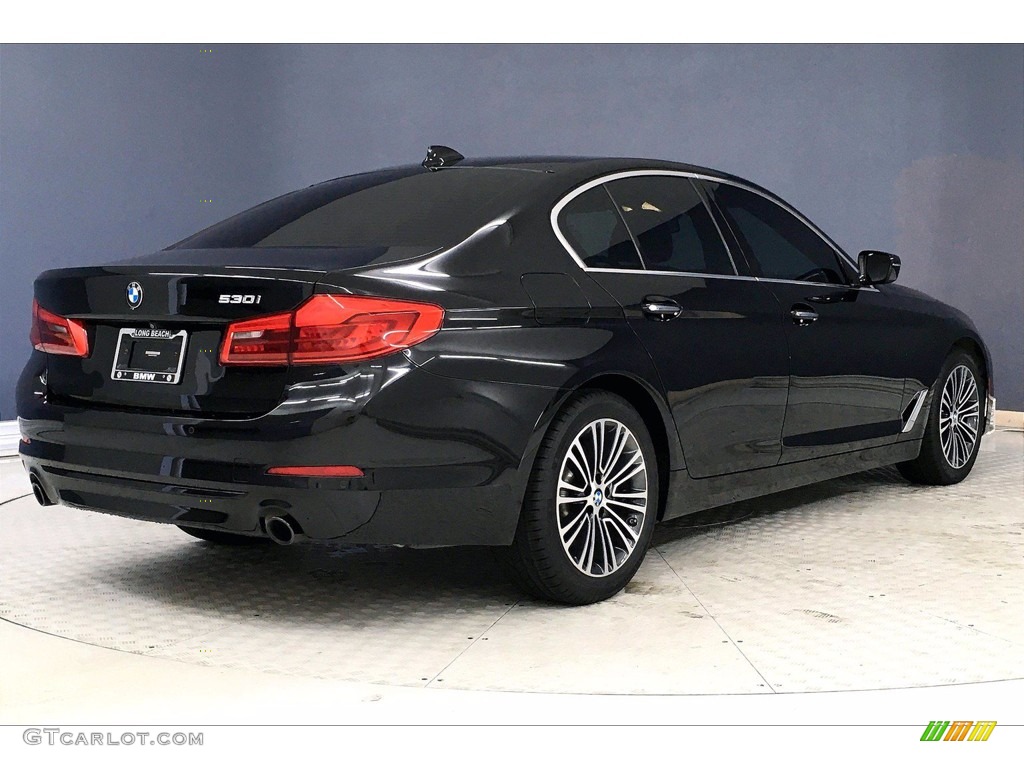 2017 5 Series 530i Sedan - Jet Black / Black photo #13