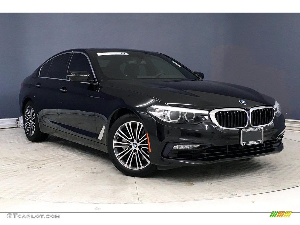 2017 5 Series 530i Sedan - Jet Black / Black photo #37