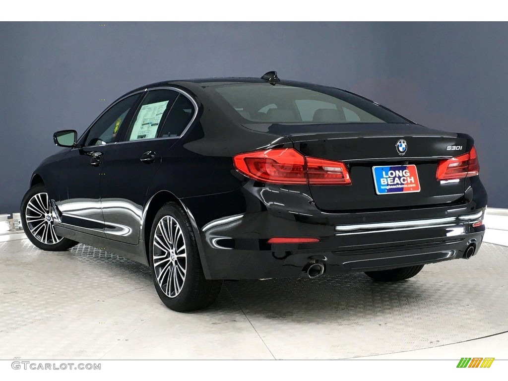 2020 5 Series 530i Sedan - Jet Black / Black photo #2