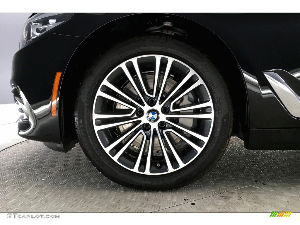 2020 5 Series 530i Sedan - Jet Black / Black photo #9