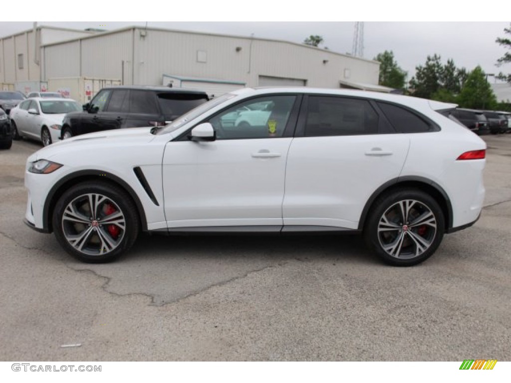 Fuji White 2020 Jaguar F-PACE SVR Exterior Photo #138797397