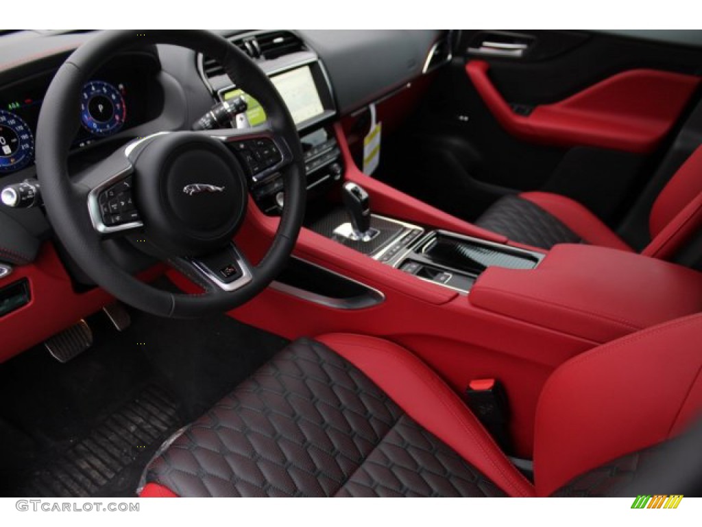 2020 Jaguar F-PACE SVR Front Seat Photo #138797415
