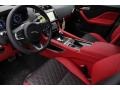 Ebony/Pimento Front Seat Photo for 2020 Jaguar F-PACE #138797415