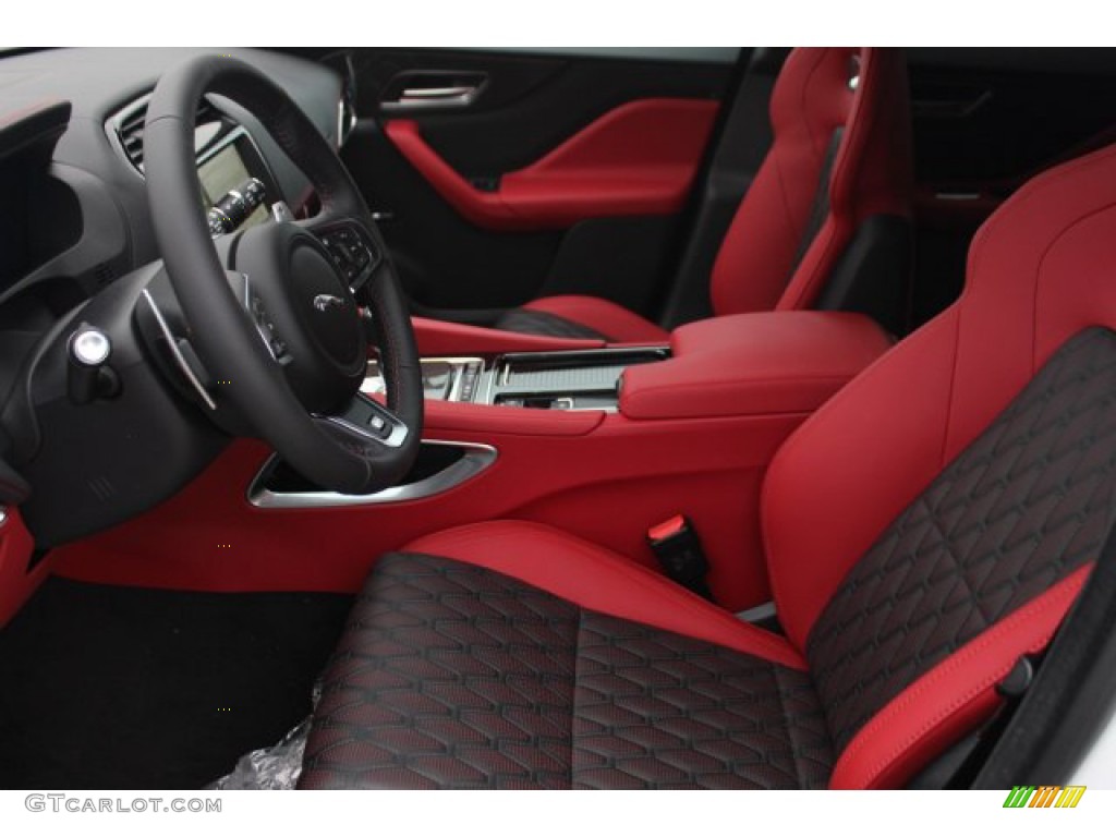 2020 Jaguar F-PACE SVR Front Seat Photo #138797418