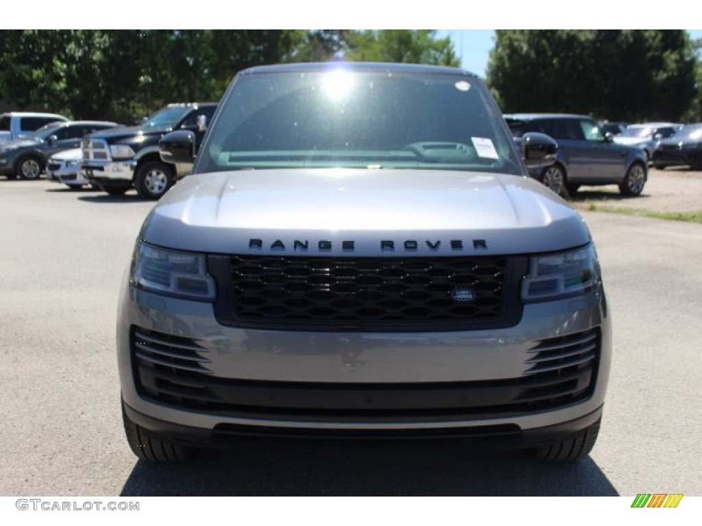 2020 Range Rover HSE - Eiger Gray Metallic / Ebony photo #8