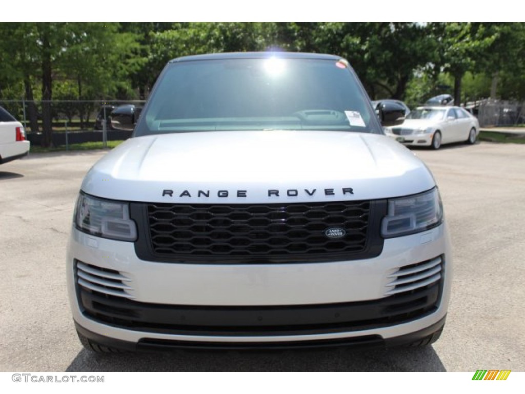 2020 Range Rover HSE - Indus Silver Metallic / Ebony photo #8