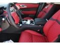 2020 Land Rover Range Rover Velar Pimento/Ebony Interior Front Seat Photo