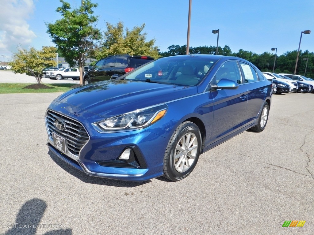 Lakeside Blue 2018 Hyundai Sonata SE Exterior Photo #138802298