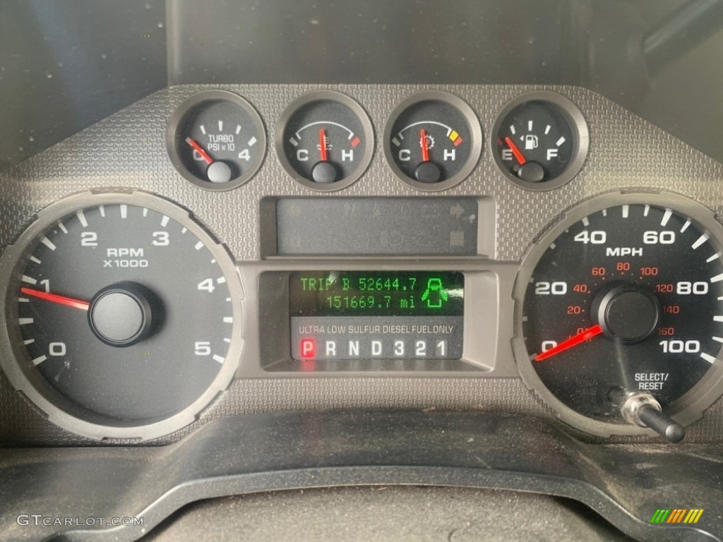 2008 Ford F350 Super Duty XLT Regular Cab 4x4 Gauges Photos