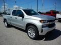 Silver Ice Metallic - Silverado 1500 Custom Double Cab 4x4 Photo No. 3