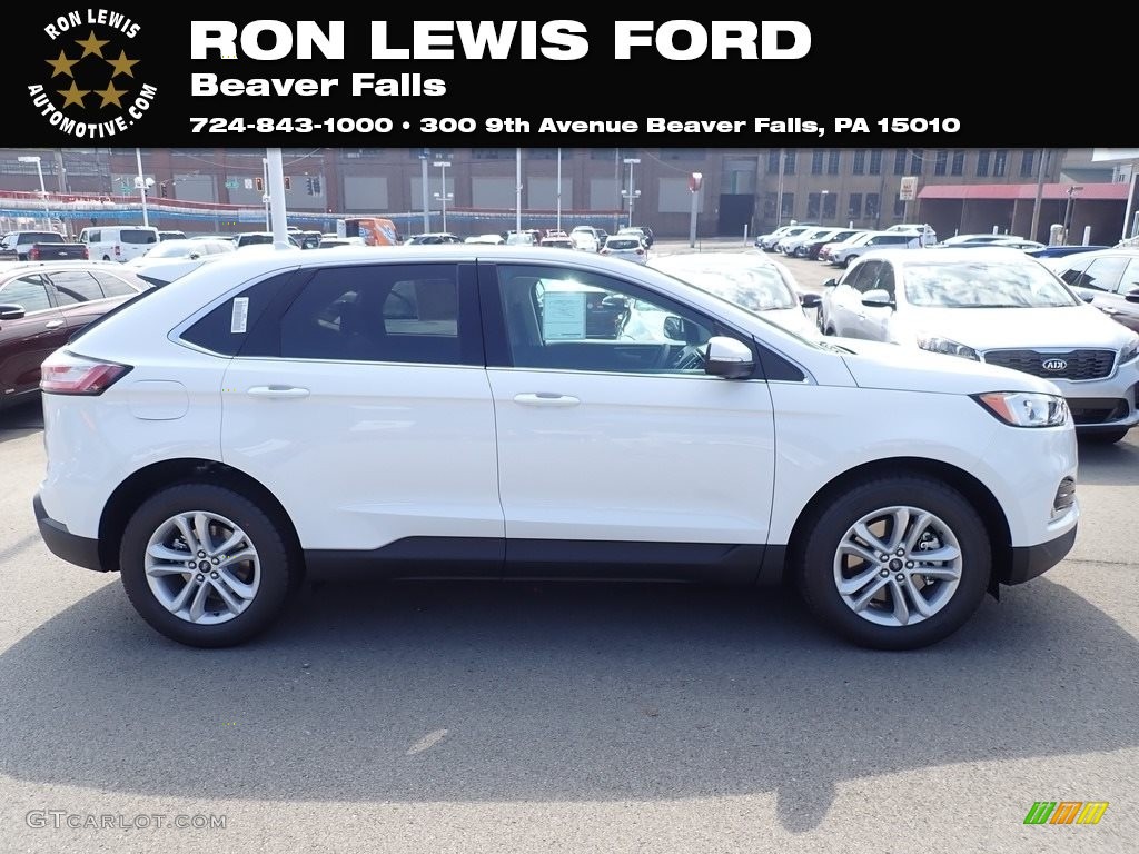 2020 Edge SEL AWD - Oxford White / Ebony photo #1