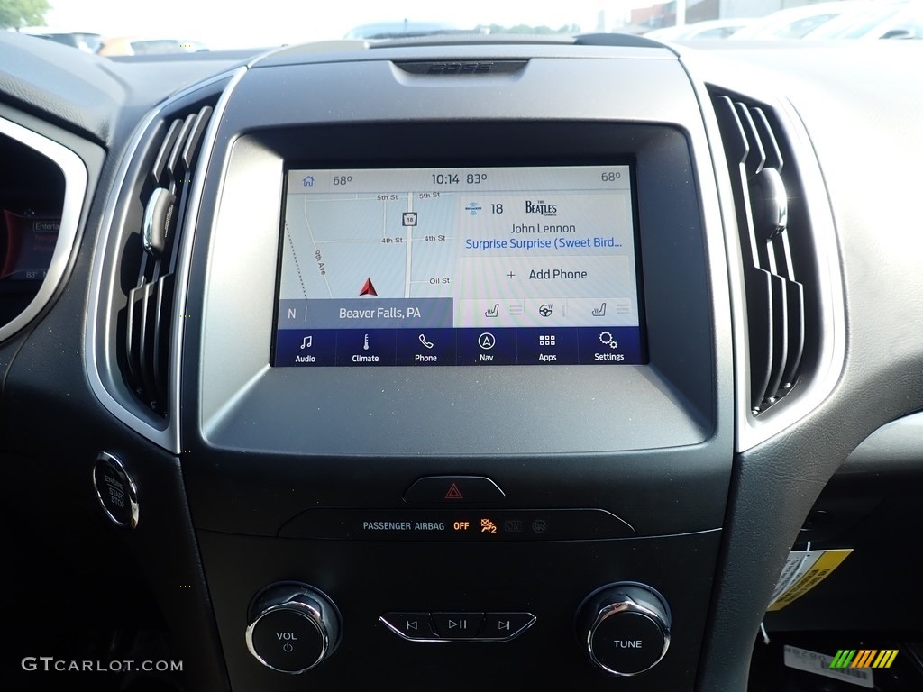 2020 Edge SEL AWD - Oxford White / Ebony photo #14